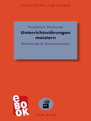 cover image of Unterrichtsstörungen meistern